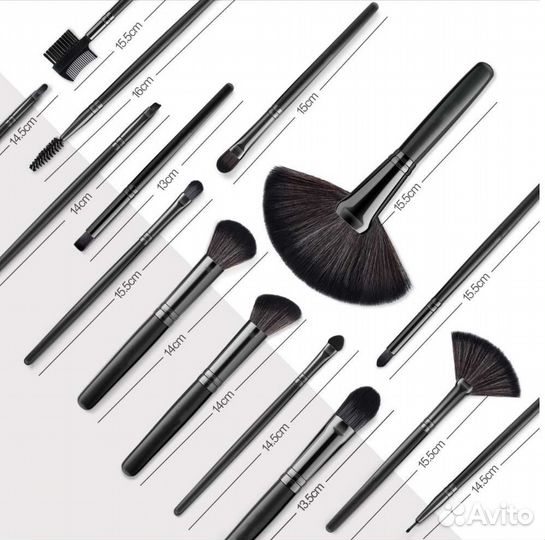 Набор кистей для макияжа 32 шт
