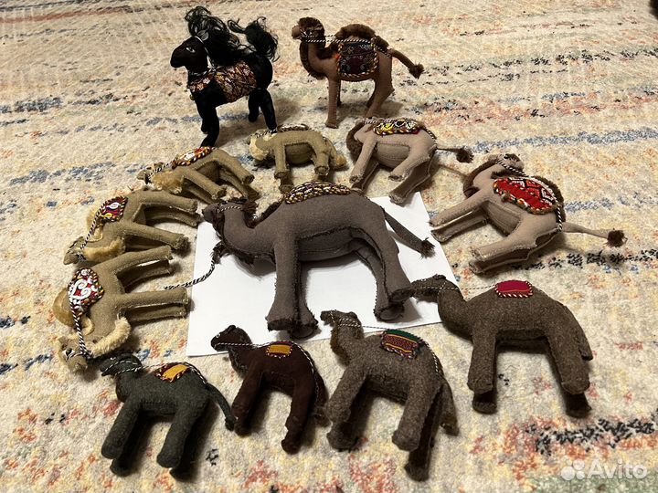 Шерсть верблюда ручная работа