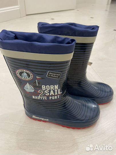 Резиновые сапожки Котофей 28р