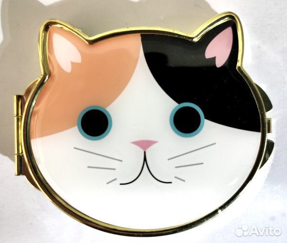 Зеркальце карманное «Кот»