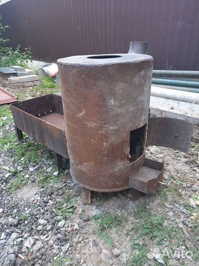 Мангал разобрать плюс под казан