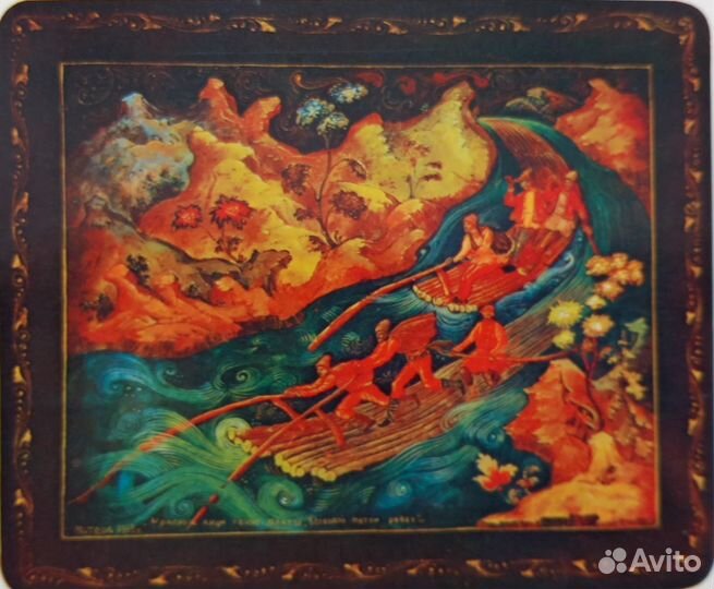 Наборы открыток СССР Лаковая миниатюра Мистеры