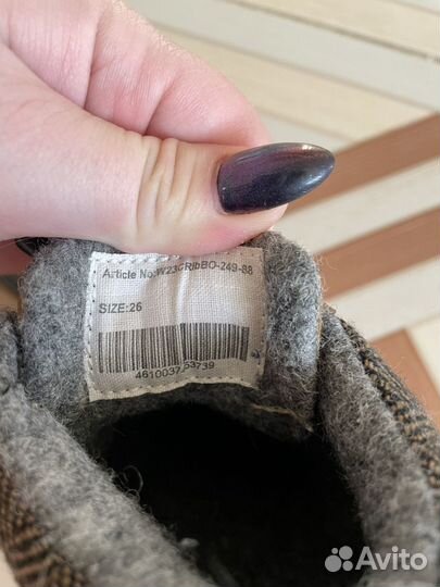 Ботинки демисезонные 26 размер