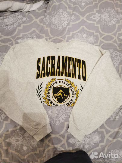 Кроп худи толстовка байка свитшот H&M