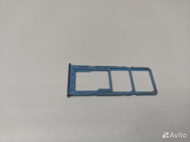 Лоток SIM для Samsung Galaxy A32/A325F (голубой)