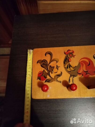 Деревянная вешалка/полочка СССР