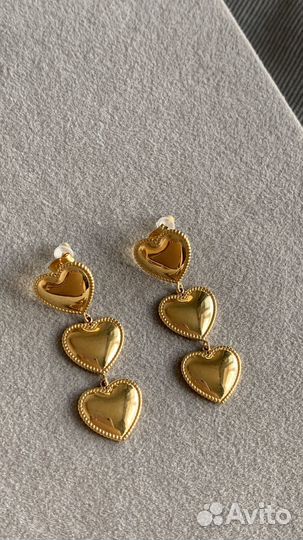 Серьги из ювелирной стали