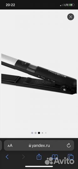 Выпрямитель утюжок нов.для волос Rowenta Liss&Curl