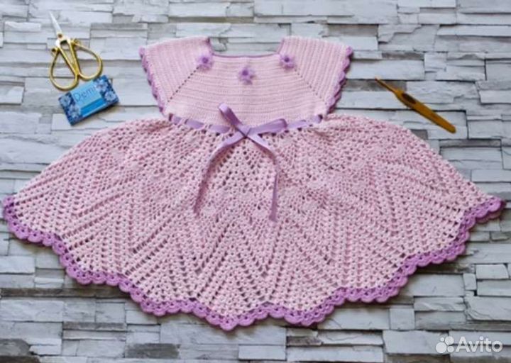 Вязаные детские вещи на заказ