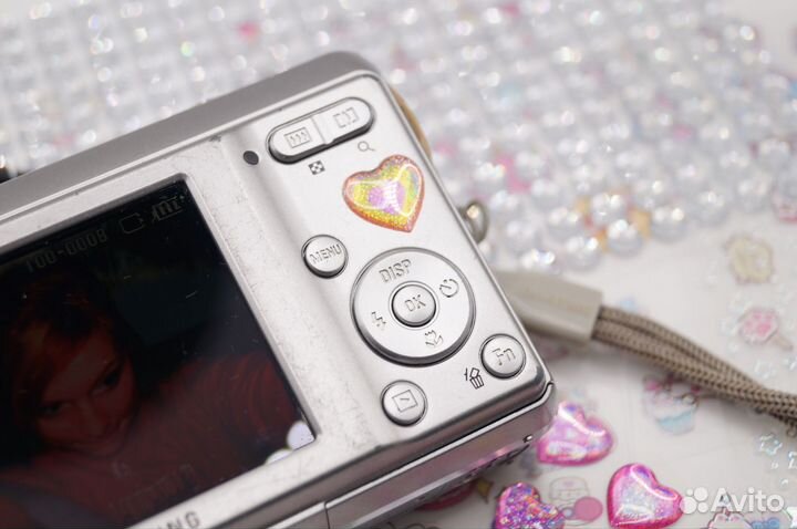 Винтажная мыльница фотоаппарат Samsung