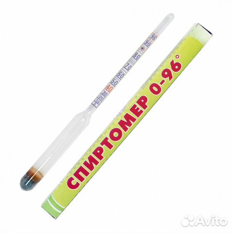 Ареометр спиртомер бытовой