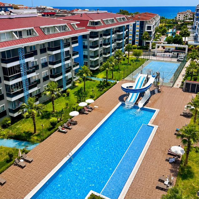 2-к. квартира, 60 м² (Турция)