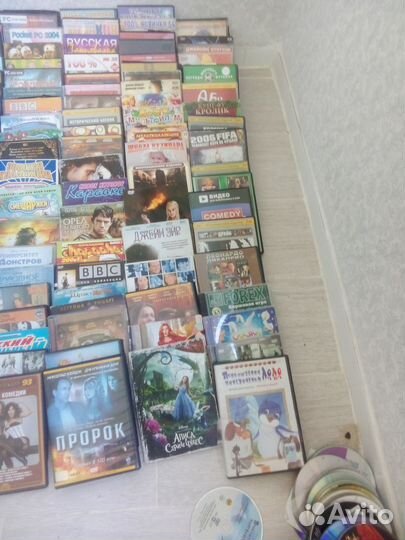 Диски DVD (аудио, видео, игровые, программы)