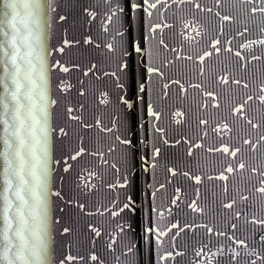 Отрез ткани вельвет хлопок винтаж СССР