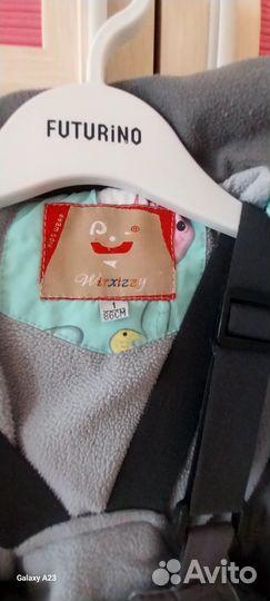 Весенний комбинезон на девочку 86