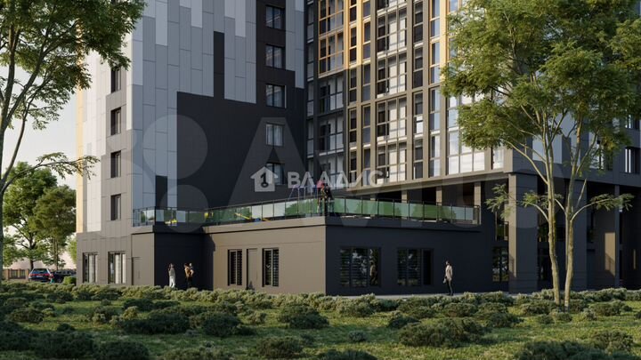 3-к. квартира, 93,9 м², 12/16 эт.