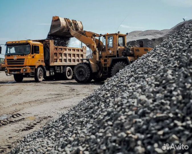 Щебень гранитный