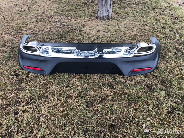 Накладка заднего бампера Mercedes-Benz GLE