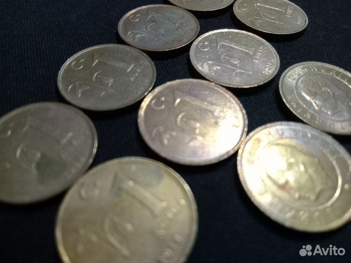 Коллекционные монеты Турции