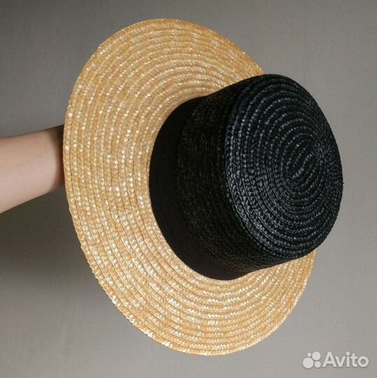 Шляпа соломенная женская