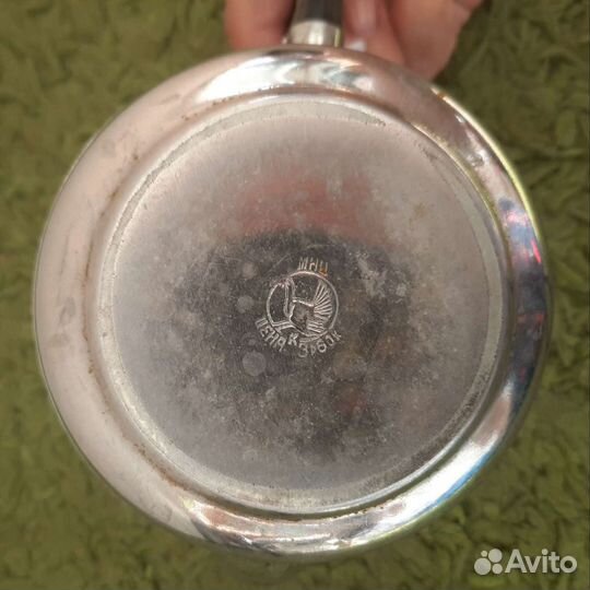 Чайник заварочный СССР мельхиор