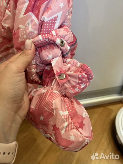 Зимний Комбинезон для девочки новый 62