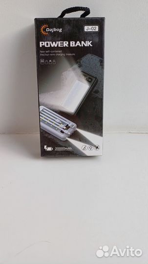 Повер банк на 20000 mah с фонариком