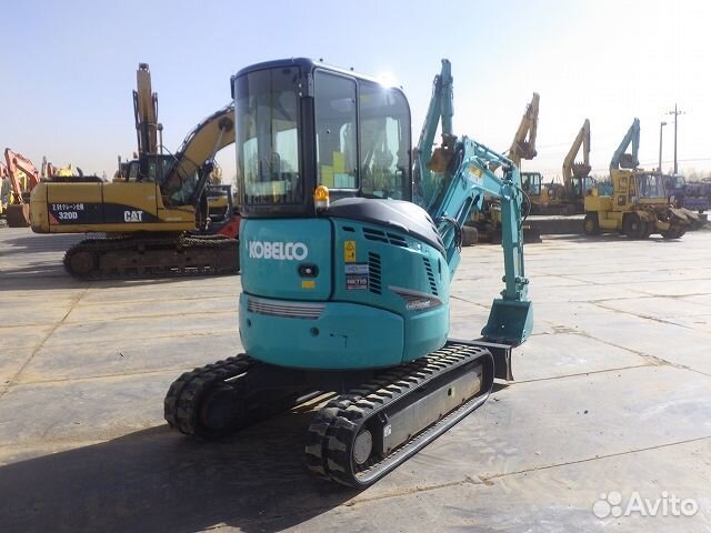 Мини-экскаватор Kobelco SK27SR(Cab), 2018