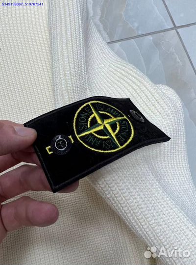 Джемпер Stone Island с воротником для отдыха