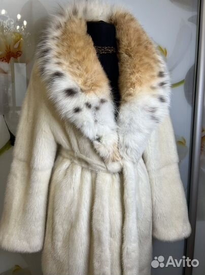 Норковая шуба с рысью