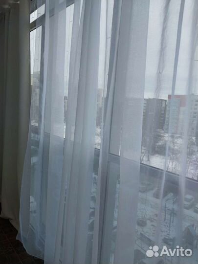 Тюль под лен новый