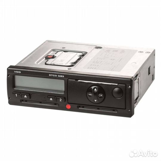 Тахограф VDO с установленным скзи