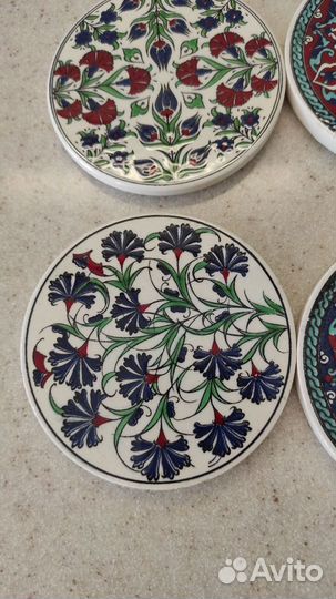 Подставки из керамики Турция набор