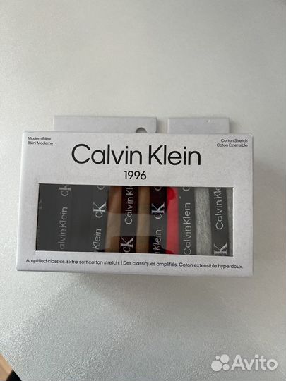 S / Трусы женские бикини (7шт) Calvin Klein orig