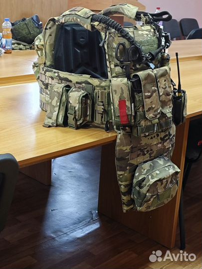 Бронежилет,плитник-медведь. Комплект бронежилета