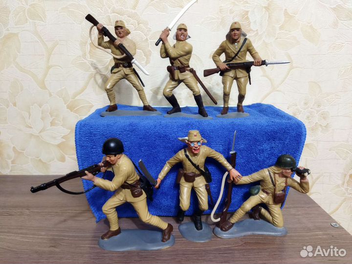 Солдатики Marx японцы150 мм