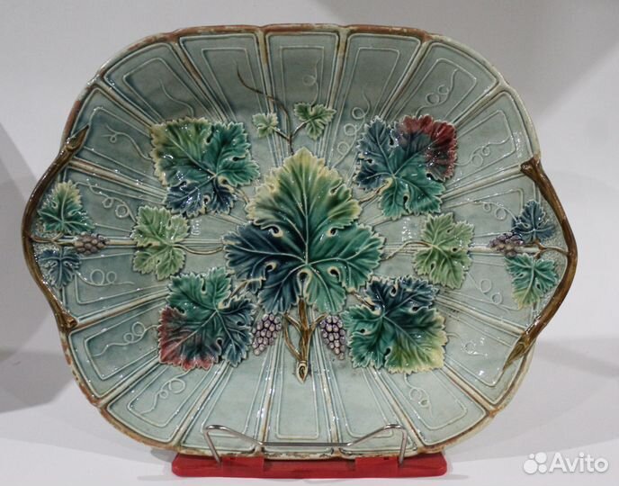 Тарелка сухарница Кузнецов царская Россия