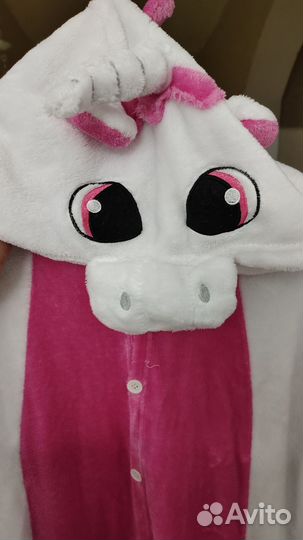 Кигуруми единорог р.128