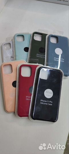 Чехол silicone case на iPhone