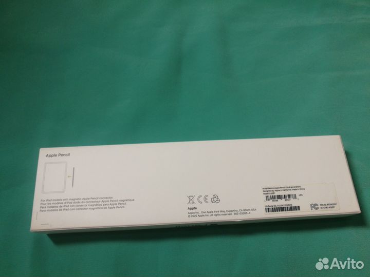 Коробка от стилуса Apple Pencil,2-го поколения