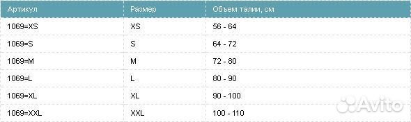 Бандаж Ottobock поясничный Dosi EQ X 1069