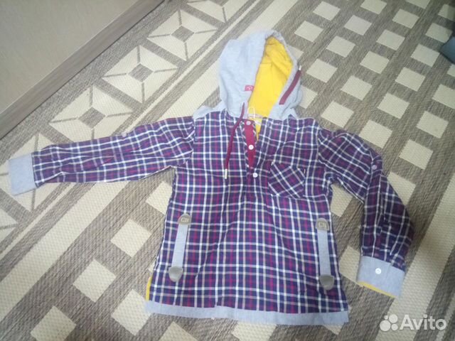 Рубашка - батник для мальчика р. 128