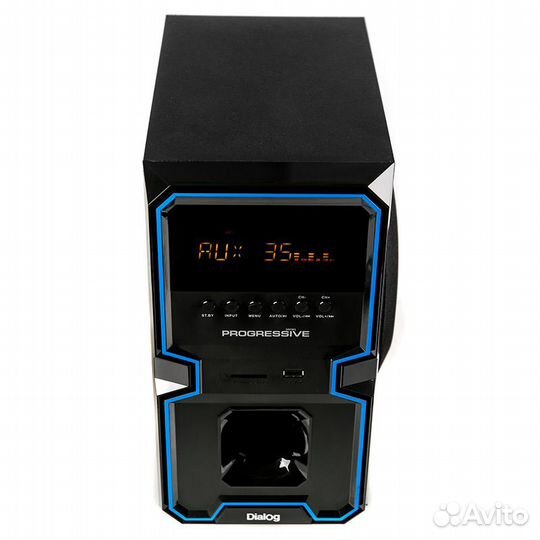Новая 2.1, Dialog Progressive AP-222B, 60 Ватт