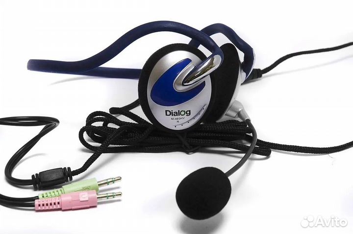 Наушники Dialog M-460HV синий