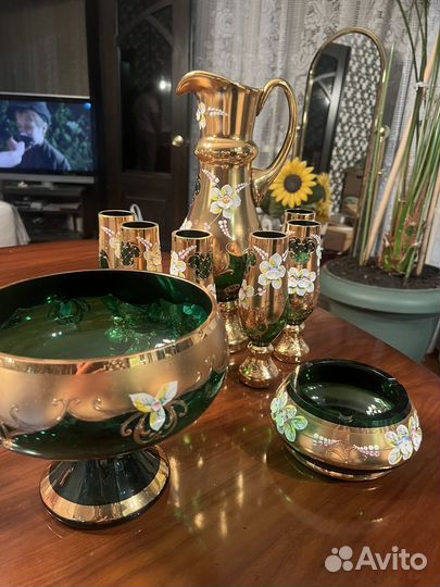 Сервиз ручная работа Bohemia (Чехия)