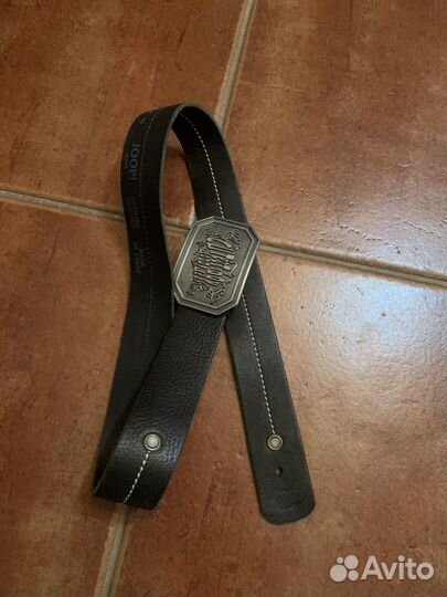 Мужской кожаный ремень joop jens