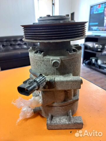 Компрессор кондиционера Kia Rio / Hyundai Solaris