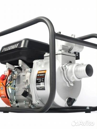 Мотопомпа бензиновая новая patriot 2036s
