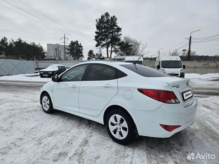 Hyundai Solaris 1.6 МТ, 2016, 92 413 км