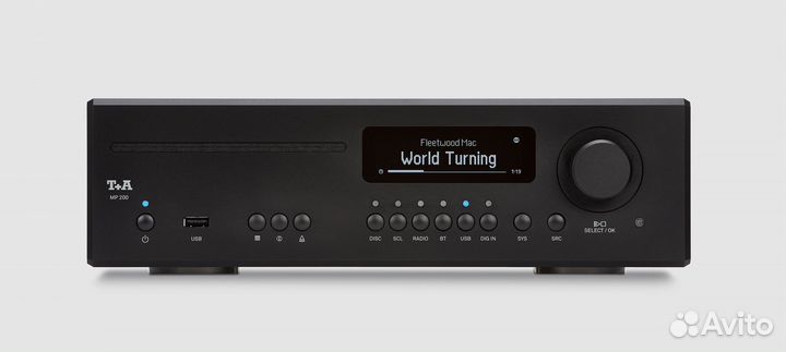 Сетевой проигрыватель CD транспорт T+A MP 200